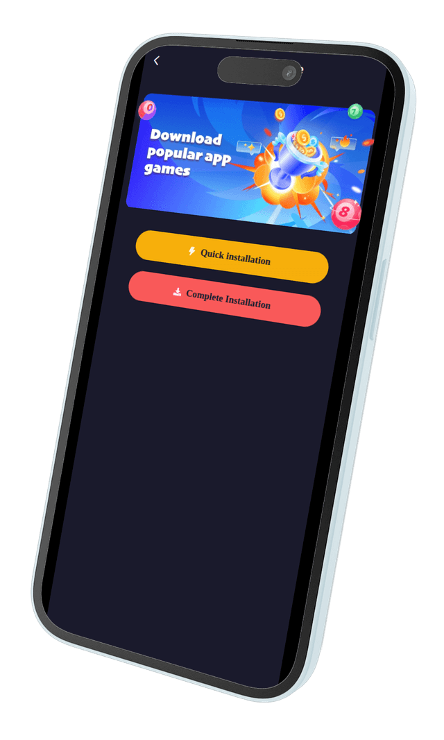 Jai Club app install flow step 2 on mobile
