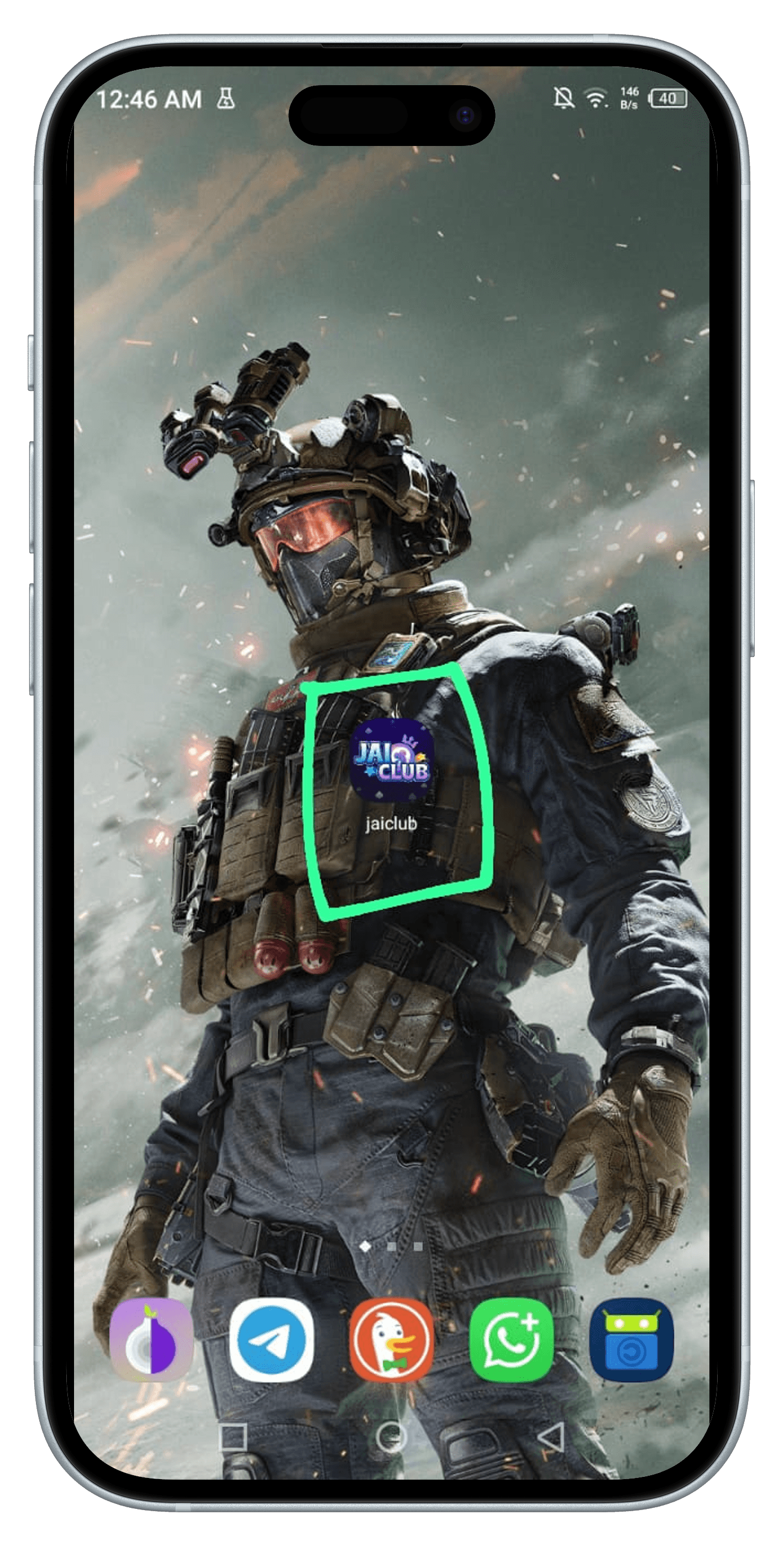 Jai Club app screenshot — Android APK download and install