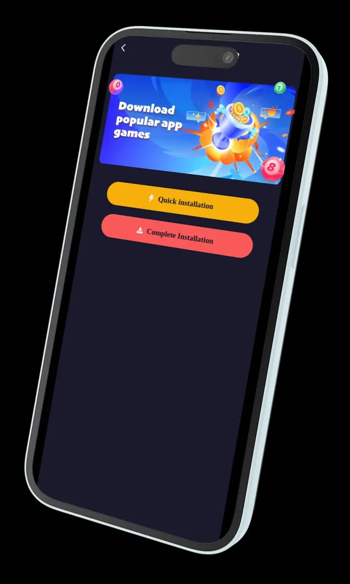 Jai Club app download screen β Quick Installation versus Complete Installation for jai club game